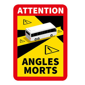 Autocollants étoiles cuisine ANGLE MORT DSR, étiquette de voiture, MORTS - Product Image 1