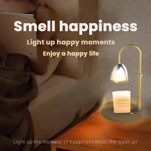Lampe chauffe-bougie électrique en métal personnalisable OEM, hauteur réglable, batterie intégrée 35W, pour la maison, directement de l'usine - Product Image 3