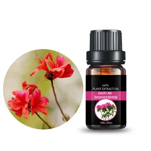Óleo essencial aromático gmp rododendron, óleo essencial base cosmética