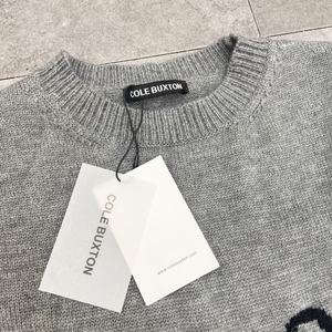 Maglione da Uomo Bestseller CB, Pullover Casual con Motivo, Maglieria Invernale con Collo Tondo, Oversize, Maglione Lavorato a Maglia Cole Buxton per Uomo - Product Image 4