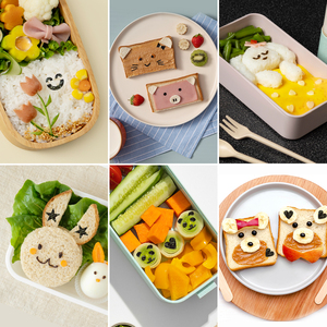 Bán Buôn Phim Hoạt Hình Nụ Cười Khuôn Mặt Trang Trí Đầy Màu Sắc Sushi Làm Bento Hộp Gạo Bóng Khuôn Mẫu Tái Sử Dụng Clip Nhựa Rong Biển Cắt - Product Image 5