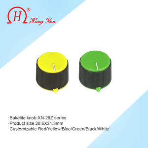 Perilla de potenciómetro de doble color, perilla de interruptor de color rojo - Product Image 5