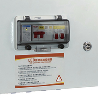 Controlador LED de Atenuación Automática para Granjas Avícolas, con Brillo Ajustable de 0-100% y Atenuación Extremadamente Precisa