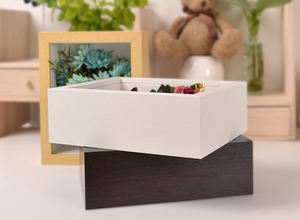 5*5 pouces profondeur 6cm boîte d'ombre décoration murale différentes tailles cadres photo en bois boîte d'ombre - Product Image 3