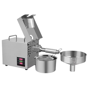 Mesin Pengolah Minyak Otomatis untuk Biji Kacang Tanah, Tingkat Ekstraksi Tinggi, Stainless Steel, 3-6 Kg/jam dengan Pengontrol Suhu - Product Image 5
