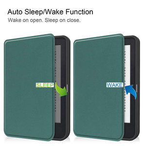 适用于防震电子阅读器外壳Kobo <span class=keywords><strong>Clara</strong></span> 2E 2022 7英寸聚氨酯皮革TPU软壳保护盖PBK309 - Product Image 5