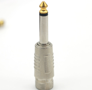 Conector de 6,35mm Conector de audio <span class=keywords><strong>Jack</strong></span> 6,5 Amplificador Micrófono Enchufe 1/4 "Enchufe macho a conector <span class=keywords><strong>RCA</strong></span> hembra - Product Image 4