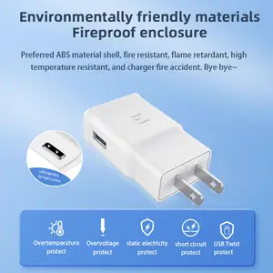 AMZ Hot Sale 15W QC3.0 Wall Charger Adapter USB Etl Certificate Super Fast Charger For Samsung S8 S9 S10 S11 Note10 Mobile Phone