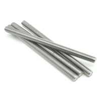 Barre filetée en acier inoxydable, tige filetée en carbone galvanisé 4.8 de qualité
