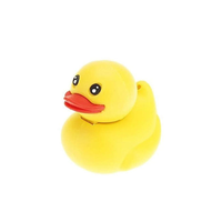 Clé USB / Clé USB en forme de canard en caoutchouc 3D personnalisée en silicone avec 8 Go/16 Go/32 Go/64 Go/128 Go