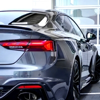 Vinyle Adhésif pour Voiture Gris Daytona Métallisé Brillant HD en PET TPU, Rouleau Complet 1,52x16m, Vente en Gros Directe Usine Guangzhou