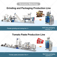 ORME Automatic SUS304 Multi-lane Sachet Packing Vertical Salt Pouch Packaging Machine for Sugar