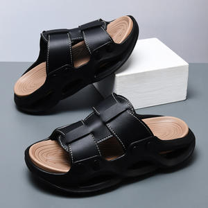 Sandalias de Verano 2025 para Hombre al por Mayor, Chanclas Abiertas, Sensación Nueva, Calzado Informal, Moderno, Antideslizante, Resistente al Desgaste, para Playa - Product Image 1