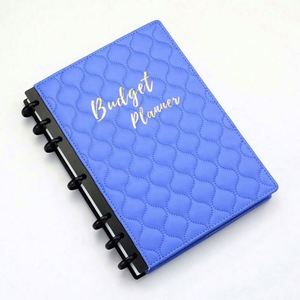 Agenda Planificadora Financiera Mensual con Cubierta de Cuero PU y Encuadernación de Discos, Venta al Por Mayor - Product Image 4