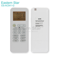 Pantalla LED Digital remota inteligente de CA, IC suave para VIDEOCON, Control remoto de aire acondicionado, 38KHZ, nuevo ABS, 14 teclas