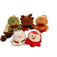 Série de Noël : Peluches Bonhomme de Neige, Élan, Pieuvre en Coton PP - Décorations de Noël, Cadeaux, Poupées
