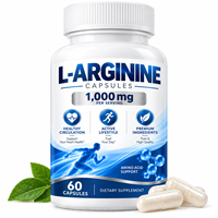 Capsules d'L-Arginine de haute qualité OEM, soutien de la vitalité masculine pour les hommes, puissant complément de santé
