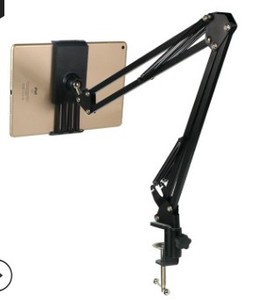 Supporto <span class=keywords><strong>da</strong></span> Pavimento Pieghevole a Doppio Palo per <span class=keywords><strong>Tablet</strong></span> <span class=keywords><strong>da</strong></span> 5-12,9 Pollici, Supporto per <span class=keywords><strong>Letto</strong></span> e Divano per iPhone iPad Pro12.9 - Product Image 5