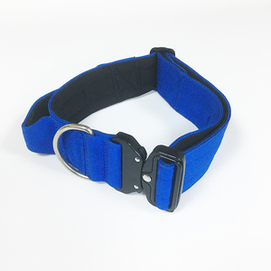 <span class=keywords><strong>Collar</strong></span> de Lujo <span class=keywords><strong>Martingale</strong></span> para Perro, Hebilla Dorada y Negra, <span class=keywords><strong>Collar</strong></span> Ajustable de Nailon para Mascotas, <span class=keywords><strong>Collar</strong></span> Táctico para Perro de 5 cm con Logotipo Personalizado - Product Image 2