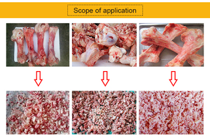 Macchina Trita-<span class=keywords><strong>Ossa</strong></span> in Acciaio Inox, Potente Trituratore Commerciale per <span class=keywords><strong>Ossa</strong></span> di Mucca, Pecora e Maiale, Macchina per Macinare Mangimi - Product Image 5