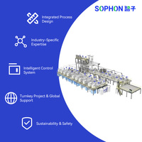 Système de mélange automatique de poudre de magnésie SOPHON à diaphragme en céramique nano de type fermé en acier inoxydable pour ligne de pulvérisation stable avec batterie