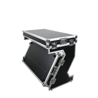 Boîtier de transport pour dj, combinaison 2 en 1, matière aluminium, métal dur, Durable, 2 pièces