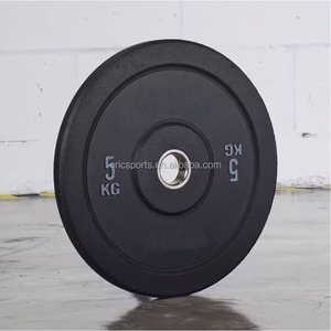 Discos de Pesas para Gimnasio Comercial, Entrenamiento de Fuerza, Hierro Fundido Recubierto de Goma Antideslizante, Capacidad de 10kg-150kg, Diámetro de Barra de 50mm, <span class=keywords><strong>Eric</strong></span> - Product Image 5