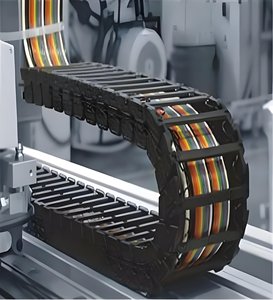 Yodel Energy Chain Cadena De Arrastre Sシェイプリニアガイドケーブルキャリア25*38ナイロンCNC工作機械用ドラッグチェーン - Product Image 3