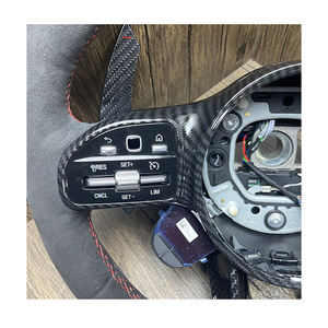 Volante de fibra de carbono para <span class=keywords><strong>Mercedes</strong></span> Benz C E G Class AMG G63 W204 S204 W212 <span class=keywords><strong>V212</strong></span> S212 W463 Volante Led - Product Image 3