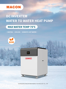 Макон, возобновляемая энергия, наземный тепловой насос, геотермальный тепловой насос, продажа для европейского отопления/охлаждения/бытовой горячей воды - Product Image 3