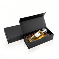 750ml & 300ml faltbare weiße Pulver papier box mit für Champagner formen geprägter und matt laminierter Verpackung für Premium