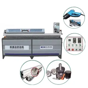 Cabinet Automatic Multifunction 45 Degree Angle Automatic Pvc Edge Banding Machine Line Of Machinery Kitchen Bedroom Cabinet