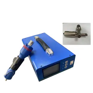 High Frequency 35KHz 600W Plastic Welders Small Welding Machine Price Mini Hand Gun Plastic Ultrasonic Welding Machine