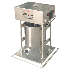 Nueva Máquina Eléctrica Vertical para Rellenar Salchichas de 15L con Acero Inoxidable de Grado Alimenticio, Capacidad de 500kg/h para Rellenar Chorizo y Hot Dogs - Product Image 1