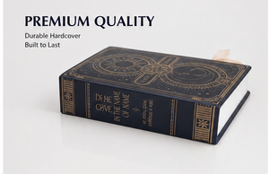 Foldable Navy Blue Book Style <b>Box</b> with Ribbon Rigid Cardboard <b>Empty</b> Mystery Blind <b>Box</b> <b>for</b> Beauty and Cosmetic Surprise <b>Gift</b> - Product Image 2