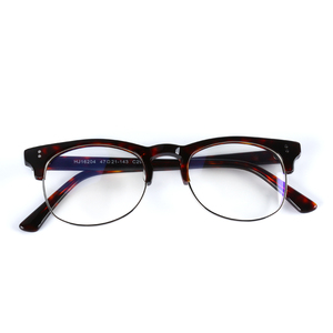 Best seller Vintage acetato combina metallo montature ottiche rotonde <span class=keywords><strong>occhiali</strong></span> alla moda <span class=keywords><strong>occhiali</strong></span> <span class=keywords><strong>da</strong></span> <span class=keywords><strong>vista</strong></span> - Product Image 3