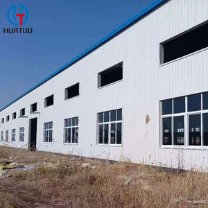 อาคารโครงสร้างเหล็กพร้อมประตูโค้งอาคารเหล็กโครงเหล็ก<span class=keywords><strong>บ้าน</strong></span>แบบโครงอ่อน - Product Image 6