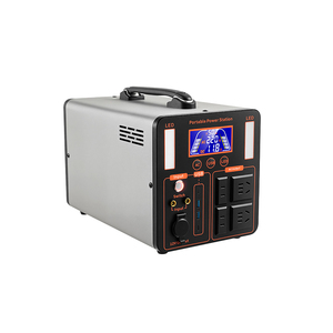 สถานีพลังงานสำรองแบบพกพา ลิเธียมไอออน 1500W ของแท้ใหม่เอี่ยม คลื่นไซน์บริสุทธิ์ พร้อมตัวควบคุม MPPT รองรับพลังงานแสงอาทิตย์ 200W และระบบสตาร์ทรถยนต์ - Product Image 3