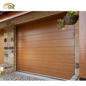 <span class=keywords><strong>Porte</strong></span> <span class=keywords><strong>de</strong></span> <span class=keywords><strong>garage</strong></span> à panneau complet Chi à bas prix avec noyau en mousse Pu 9x7 marron pour maisons européennes - Product Image 5