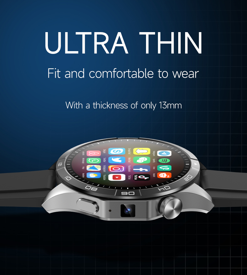 5G Android LM01 Smart Watch Men's Netcom 4G Card Watch