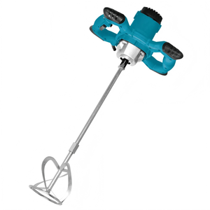 Mélangeur de peinture électrique RYNEX, 6 vitesses, mélangeur à mortier portatif, vitesse variable de 0 à 1000 tr/min, moteur en cuivre pur pour peinture, plâtre, ciment - Product Image 4