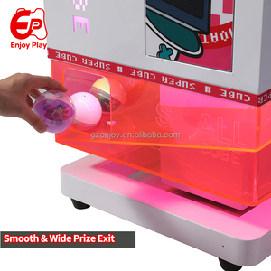 Machine à capsules de loterie <span class=keywords><strong>Super</strong></span> Cube sans surveillance avec paiement multiple pour enfants, distributeur d'œufs surprise pour aire de jeux intérieure - Product Image 3