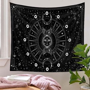 Sol y Luna Mandala Colgante de <span class=keywords><strong>pared</strong></span> <span class=keywords><strong>Boho</strong></span> Home Room Decor <span class=keywords><strong>Tapiz</strong></span> - Product Image 3