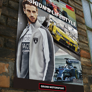 Autocollant mural imprimé d'une publicité commerciale, grand autocollant - Product Image 3