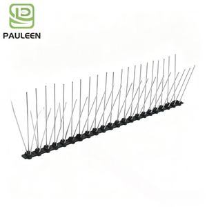 Pointes <span class=keywords><strong>anti</strong></span>-oiseaux en acier inoxydable pour extérieur, dissuasives contre les oiseaux, empêchent les <span class=keywords><strong>pigeons</strong></span> d'approcher - Product Image 1