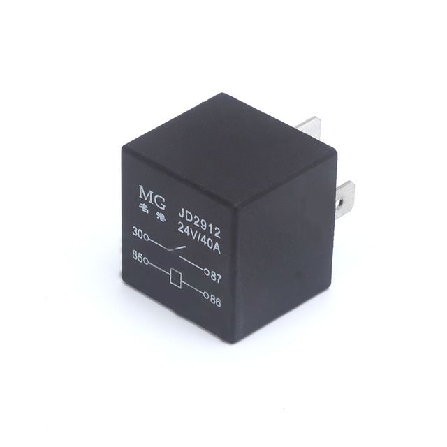 Automobile relay JD2912 silver contact 24V40A vehicle-mounted automobile universal relay