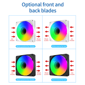 Lovingocool 120Mm Argb Fan Bo Mạch Chủ Đồng Bộ Làm Mát Bằng Nhựa CPU <span class=keywords><strong>PC</strong></span> RGB Người Hâm Mộ Tản Nhiệt Với Bộ Điều Khiển Cho Máy Tính Trường Hợp - Product Image 5