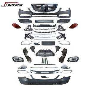 ชุดปรับโฉมรถยนต์พร้อมไฟหน้าสำหรับรถ <span class=keywords><strong>Mercedes</strong></span> Benz S Class W222 2014 2015 2016 2017 2018อัพเกรดเป็น Maybach ประกอบ Maybach - Product Image 3