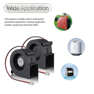 6Cm 60Mm 70Mm 80Mm Công Nghiệp Lưu Lượng Không Khí Fan 4Pin Fg Pwm Mát Người Hâm Mộ 60X60X25Mm Máy Thổi Fan 12V - Product Image 4