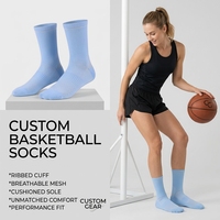 Chaussettes de cyclisme personnalisées OEM de haute qualité, hygroscopiques, pour jeunes, hommes et femmes, logo sur le bas, automne, nylon respirant, respectueux de la peau